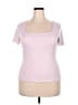 Assorted Brands Pink Short Sleeve T-Shirt Size 2X - photo 1