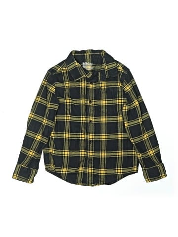 Cat & Jack Long Sleeve Button-Down Shirt (view 1)