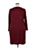 Perceptions Burgundy Cardigan Size 2X - photo 2