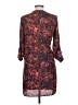 Collective Concepts 100% Polyester Paisley Orange Casual Dress Size M - photo 2