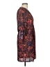 Collective Concepts 100% Polyester Paisley Orange Casual Dress Size M - photo 4