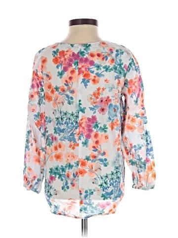 Zara Basic 3/4 Sleeve Blouse (view 2)