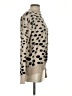 Francesca's 100% Polyester Animal Print Tan Pullover Sweater Size S - photo 4