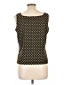 Evan Picone 100% Polyester Gold Sleeveless Top Size L - photo 2