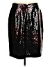 Kay Unger Metallic Black Formal Skirt Size 12 - photo 2