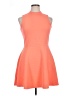 Decree Solid Orange Cocktail Dress Size XL - photo 1