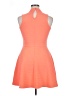 Decree Solid Orange Cocktail Dress Size XL - photo 2