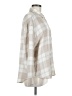 Z Supply Plaid Tan Long Sleeve Button-Down Shirt Size M - photo 4