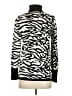 Chico's Animal Print Black Turtleneck Sweater Size Sm (0) - photo 2