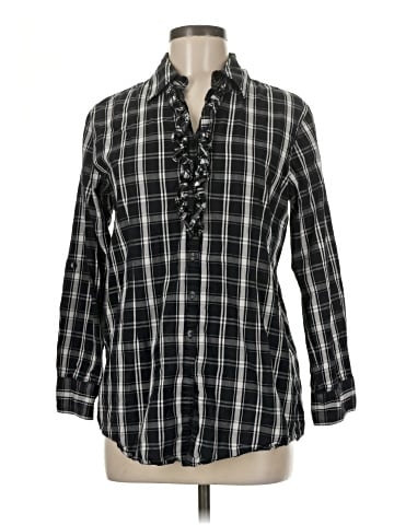Kenneth Cole REACTION 3/4 Sleeve Button-Down Shirt (view 1)
