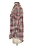 Japna Plaid Red Long Sleeve Button-Down Shirt Size S - photo 5