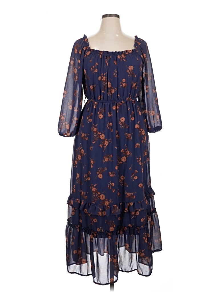 Pre-owned Wallflower Casual Dress In Blue