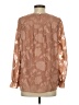 Funlingo 100% Polyester Brown Long Sleeve Blouse Size S - photo 2