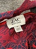 ZAC Zac Posen 100% Rayon Red Jacket Size M - photo 7