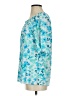 Susan Graver Blue 3/4 Sleeve Blouse Size XS - photo 5