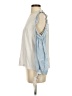 Clu Blue 3/4 Sleeve Blouse Size S - photo 5