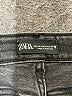 Zara Houndstooth Gray Jeans Size 8 - photo 7