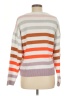 Zesica 100% Acrylic Stripes Orange Pullover Sweater Size M - photo 2