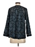 MICHAEL Michael Kors 100% Polyester Teal Long Sleeve Blouse Size S - photo 2