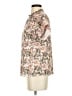 Unbranded 100% Polyester Floral Ivory Short Sleeve Blouse Size S - photo 5