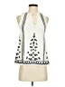 Akemi + Kin 100% Viscose Ivory Sleeveless Blouse Size XS - photo 1