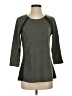 Le Lis Green Gray 3/4 Sleeve T-Shirt Size S - photo 1