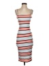 Olive Tree Stripes White Casual Dress Size S (estimated) - photo 1