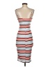 Olive Tree Stripes White Casual Dress Size S (estimated) - photo 2