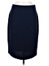 St. John Couture Solid Blue Formal Skirt Size 6 - photo 1