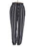 Shein 100% Polyester Print Black Casual Pants Size S - photo 1