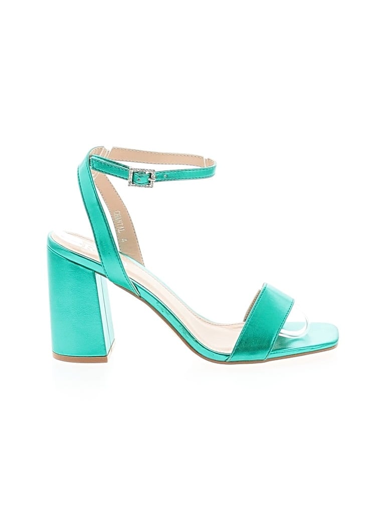 Pre-owned Raid Sandals In Green