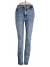 Zara Hearts Blue Jeans Size 4 - photo 1