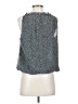 Max Studio 100% Polyester Gray Black Sleeveless Blouse Size S - photo 2