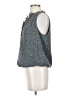 Max Studio 100% Polyester Gray Black Sleeveless Blouse Size S - photo 5
