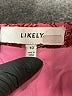 Likely 100% Polyester Paisley Pink Cocktail Dress Size 10 - photo 6