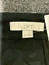 Ann Taylor LOFT 100% Polyester Solid Black Formal Skirt Size 8 - photo 4