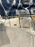 Unbranded 100% Cotton Hearts Blue Jeans Size 26 waist - photo 7