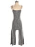 Caution to the Wind Gray Black Romper Size M - photo 1