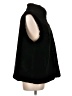 Echo 100% Polyester Black Faux Fur Vest Size L - photo 4