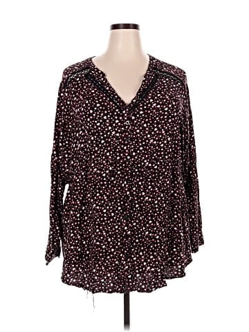 Torrid Long Sleeve Blouse (view 1)
