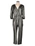 Left Coast by Dolan Metallic Silver Jumpsuit Size S - photo 1