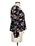 Jaase 100% Rayon Floral Black 3/4 Sleeve Blouse Size S - photo 4