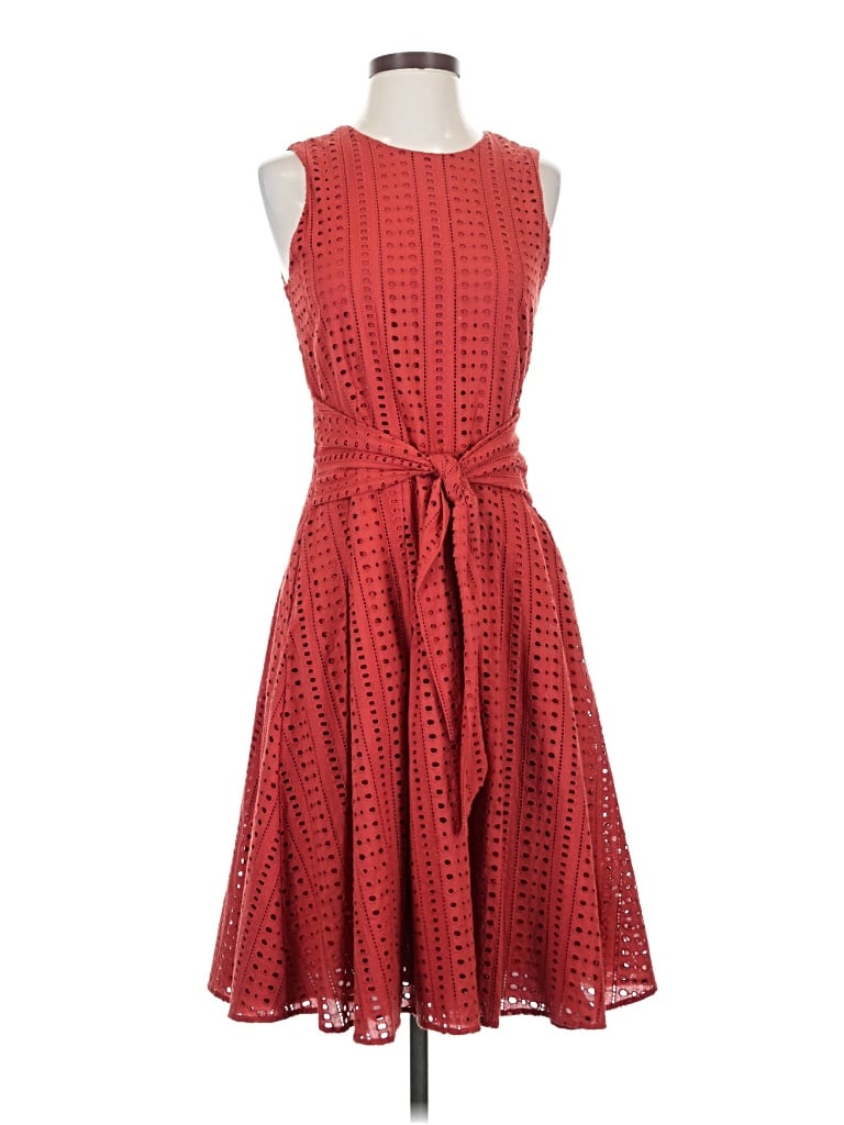 Pre-owned Amour Vert Casual Dress In Red