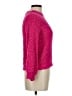 Hayden Tweed Pink Turtleneck Sweater Size M - photo 4