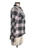 Mudd 100% Cotton Plaid Gray Long Sleeve Button-Down Shirt Size M - photo 4