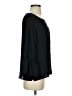 Ann Taylor LOFT 100% Polyester Black 3/4 Sleeve Blouse Size S - photo 4