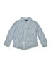 H&M L.O.G.G. Stripes Blue Long Sleeve Button-Down Shirt Size 4 - 5 - photo 1
