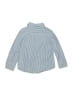 H&M L.O.G.G. Stripes Blue Long Sleeve Button-Down Shirt Size 4 - 5 - photo 2