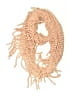 Assorted Brands 100% Acrylic Tan Pink Scarf One size - photo 1