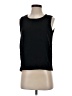 Just Be... 100% Polyester Black Sleeveless Top Size S - photo 1